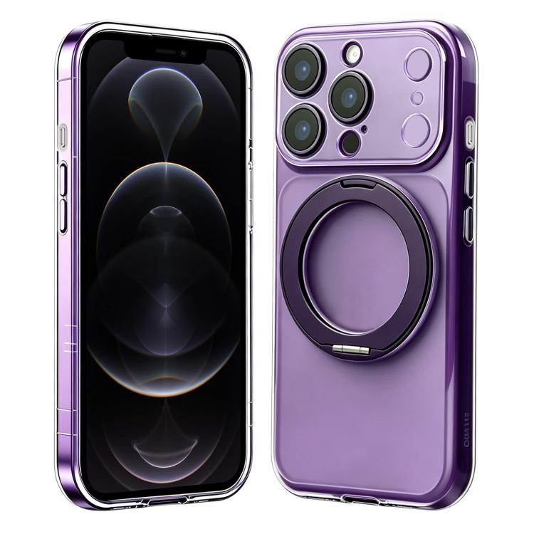 Passa alla custodia magnetica in silicone Pro 17 con supporto girevole a 360 gradi., For iPhone 12, For iPhone 12 Pro Max, For iPhone 12 Pro
