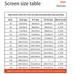 Tenda schermo proiezione 60" 16:9 in poliestere pieghevole