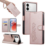 Custodia per telefono in ecopelle con chiusura magnetica e cinturino, con simpatici gattini., For Galaxy S26 FE 5G, For Galaxy S26+ 5G, For Galaxy S26 Edge 5G, For Galaxy S26 Ultra 5G