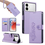 Custodia per telefono in ecopelle con chiusura magnetica e cinturino, con simpatici gattini., For Galaxy S26 FE 5G, For Galaxy S26+ 5G, For Galaxy S26 Edge 5G, For Galaxy S26 Ultra 5G