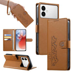 Custodia per telefono in ecopelle con chiusura magnetica e cinturino, con simpatici gattini., For Galaxy S26 FE 5G, For Galaxy S26+ 5G, For Galaxy S26 Edge 5G, For Galaxy S26 Ultra 5G