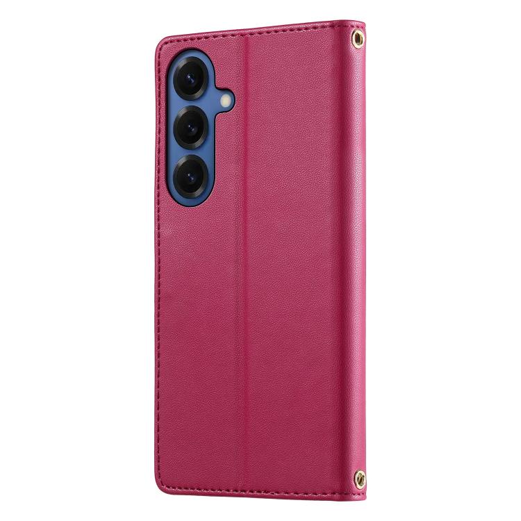 Custodia per telefono in ecopelle con chiusura magnetica e cinturino, con simpatici gattini., For Galaxy S26 5G, For Galaxy S25 FE 5G, For Galaxy S25 Edge 5G, For Galaxy S25 5G / S24 5G