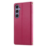 Custodia per telefono in ecopelle con chiusura magnetica e cinturino, con simpatici gattini., For Galaxy S25+ 5G / S24+ 5G, For Galaxy S25 Ultra 5G, For Galaxy S24 FE 5G, For Galaxy S24 Ultra 5G