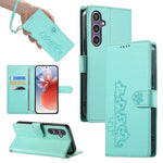 Custodia per telefono in ecopelle con chiusura magnetica e cinturino, con simpatici gattini., For Galaxy S26 5G, For Galaxy S25 FE 5G, For Galaxy S25 Edge 5G, For Galaxy S25 5G / S24 5G