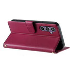 Custodia per telefono in ecopelle con chiusura magnetica e cinturino, con simpatici gattini., For Galaxy S23 FE 5G, For Galaxy S23 Ultra 5G, For Galaxy S23+ 5G, For Galaxy S23 5G