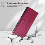 Custodia per telefono in ecopelle con chiusura magnetica e cinturino, con simpatici gattini., For Galaxy S23 FE 5G, For Galaxy S23 Ultra 5G, For Galaxy S23+ 5G, For Galaxy S23 5G