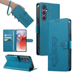 Custodia per telefono in ecopelle con chiusura magnetica e cinturino, con simpatici gattini., For Galaxy S23 FE 5G, For Galaxy S23 Ultra 5G, For Galaxy S23+ 5G, For Galaxy S23 5G