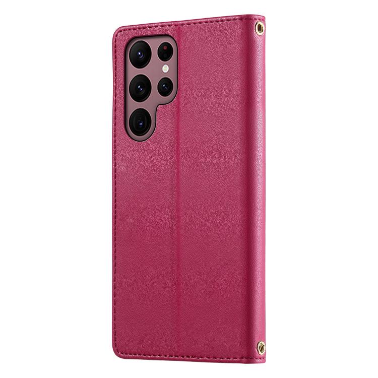 Custodia per telefono in ecopelle con chiusura magnetica e cinturino, con simpatici gattini., For Galaxy S22 Ultra 5G, For Galaxy S22+ 5G, For Galaxy S22 5G, For Galaxy S21 FE 5G