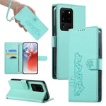 Custodia per telefono in ecopelle con chiusura magnetica e cinturino, con simpatici gattini., For Galaxy S20 Ultra 5G, For Galaxy S20, For Galaxy S20+