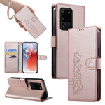 Custodia per telefono in ecopelle con chiusura magnetica e cinturino, con simpatici gattini., For Galaxy S20 Ultra 5G, For Galaxy S20, For Galaxy S20+