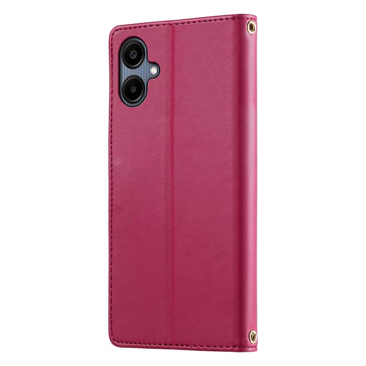 Custodia per telefono in ecopelle con chiusura magnetica e cinturino, con simpatici gattini., For Galaxy A06 / A07 4G / 5G, For Galaxy A56 5G, For Galaxy A36 5G, For Galaxy A15 4G / 5G