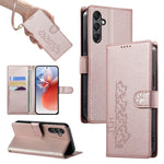Custodia per telefono in ecopelle con chiusura magnetica e cinturino, con simpatici gattini., For Galaxy A25 5G Global, For Galaxy A24 4G, For Galaxy A14 4G / 5G, For Galaxy A34 5G