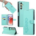 Custodia per telefono in ecopelle con chiusura magnetica e cinturino, con simpatici gattini., For Galaxy A25 5G Global, For Galaxy A24 4G, For Galaxy A14 4G / 5G, For Galaxy A34 5G