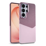 Custodia per telefono magnetica con trama in tessuto, cuciture a vista e scomparto per carte di credito., For Galaxy S26 Ultra 5G, For Galaxy S25 Ultra 5G, For Galaxy S24 Ultra 5G