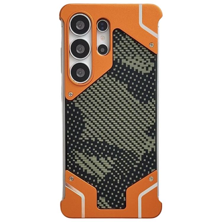 Custodia magnetica per telefono Armor senza cornice con motivo mimetico, For Galaxy S26 Ultra 5G