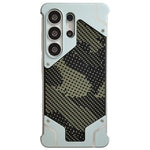 Custodia magnetica per telefono Armor senza cornice con motivo mimetico, For Galaxy S26 Ultra 5G