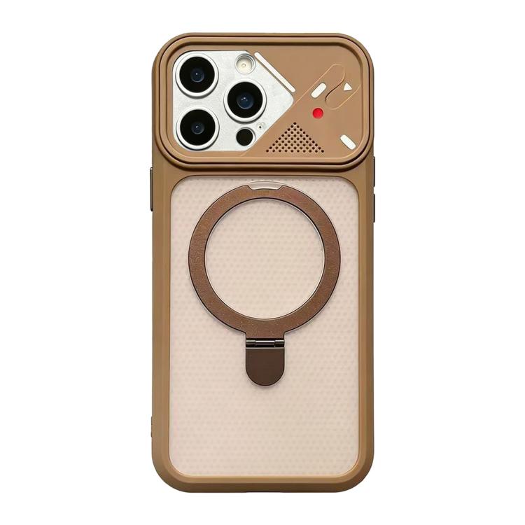 Supporto magnetico girevole Ice Armor per custodia per telefono, For iPhone 16 Pro, For iPhone 16 Plus, For iPhone 16, For iPhone 15 Pro Max