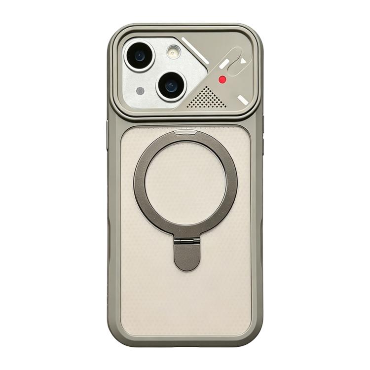 Supporto magnetico girevole Ice Armor per custodia per telefono, For iPhone 15 Pro, For iPhone 15 Plus, For iPhone 15, For iPhone 14 Plus