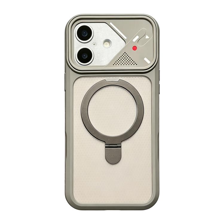 Supporto magnetico girevole Ice Armor per custodia per telefono, For iPhone 16 Pro, For iPhone 16 Plus, For iPhone 16, For iPhone 15 Pro Max