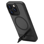 Custodia magnetica per telefono LeReach Le-Chic Series con supporto integrato nascosto., For iPhone 15 Pro