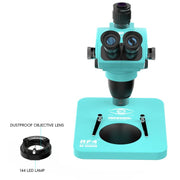 Microscopio stereoscopico trinoculare RF4 RF-6565R con zoom sincrono 6,5-65X., RF-6565R