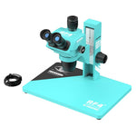 Microscopio stereoscopico trinoculare RF4 RF-6565Pro2 con zoom sincrono 6,5-65X e staffa di sollevamento per la messa a fuoco., RF-6565Pro2