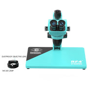 Microscopio stereoscopico trinoculare RF4 RF-6565Pro2 con zoom sincrono 6,5-65X e staffa di sollevamento per la messa a fuoco., RF-6565Pro2