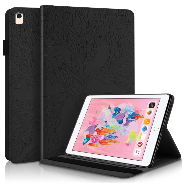 Custodia in pelle Life Tree per iPad 9.7 e mini