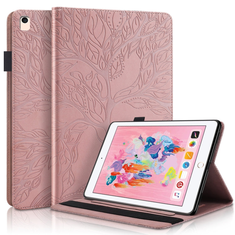 Custodia in pelle Life Tree per iPad 9.7 e mini