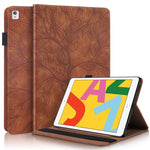Custodia in pelle Life Tree per iPad 9.7 e mini