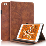 Custodia in pelle Life Tree per iPad 9.7 e mini