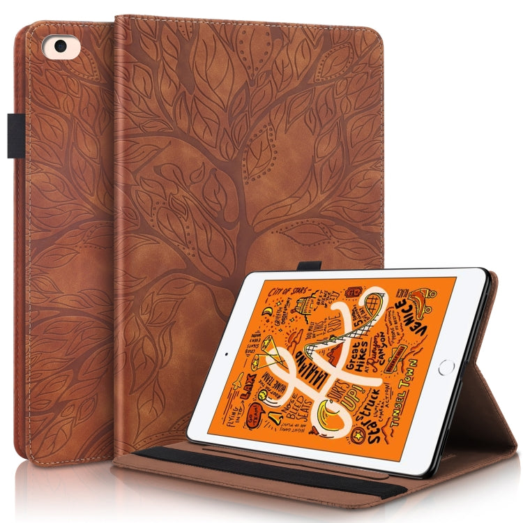 Custodia in pelle Life Tree per iPad 9.7 e mini