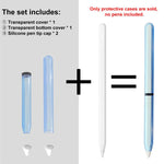 Custodia trasparente rimovibile per penna stilo, For Apple Pencil 2 / Pro