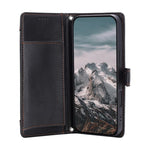 Portafoglio con cerniera e fibbia in ecopelle con texture litchi e cinturino da polso., For Galaxy A33 5G, For Galaxy A52 5G / 4G / A52s 5G