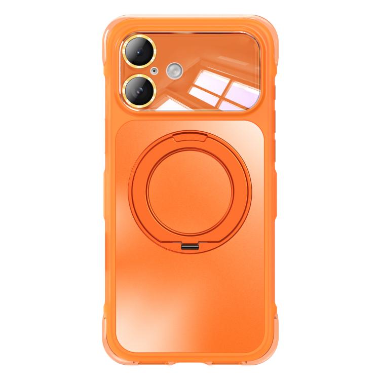 Supporto in metallo AG, girevole, antiurto, custodia magnetica per telefono con airbag., For iPhone 17 Pro Max, For iPhone 17 Pro, For iPhone 17, For iPhone 16 Pro Max