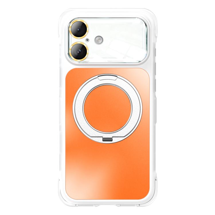Supporto in metallo AG, girevole, antiurto, custodia magnetica per telefono con airbag., For iPhone 17 Pro Max, For iPhone 17 Pro, For iPhone 17, For iPhone 16 Pro Max