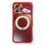 Supporto in metallo AG, girevole, antiurto, custodia magnetica per telefono con airbag., For iPhone 17 Pro Max, For iPhone 17 Pro, For iPhone 17, For iPhone 16 Pro Max