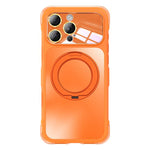 Supporto in metallo AG, girevole, antiurto, custodia magnetica per telefono con airbag., For iPhone 16 Pro, For iPhone 16