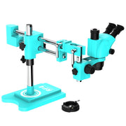 Microscopio industriale stereo trinoculare ad alta definizione RF4 RF-6565TVW con zoom continuo 6,5-65X., RF-6565TVW