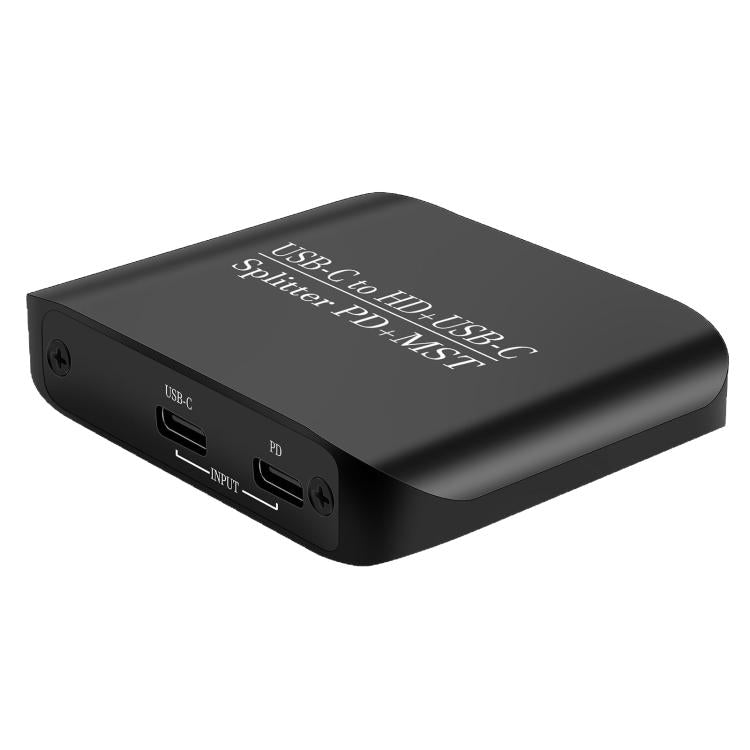 Splitter video USB-C a HDMI 4K 60Hz con porta PD