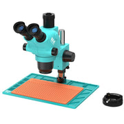 Microscopio stereoscopico trinoculare zoom RF4 RF-6565-PO4 6,5X-65X con base in lega di alluminio PO4., RF-6565-PO4