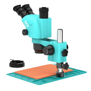 Microscopio stereoscopico trinoculare zoom RF4 RF-6565-PO4 6,5X-65X con base in lega di alluminio PO4., RF-6565-PO4