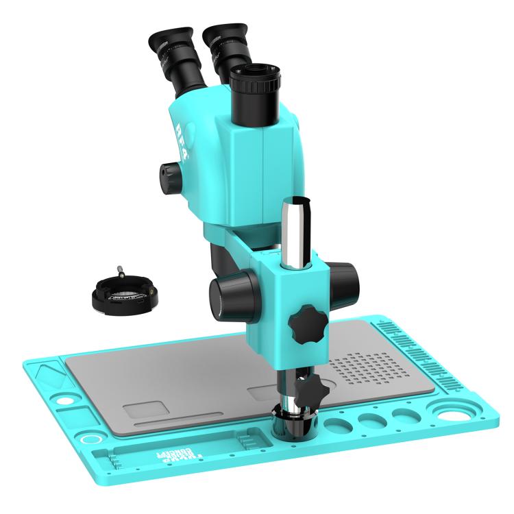 Microscopio stereoscopico trinoculare RF4 RF-6565TVD2 con zoom sincrono 6,5X-65X e base in lega di alluminio., RF-6565TVD2