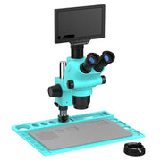 Microscopio stereoscopico trinoculare RF4 RF-6565TVD2-YS010W con zoom sincrono 6,5X-65X e monitor HD da 10 pollici., RF-6565TVD2-YS010W