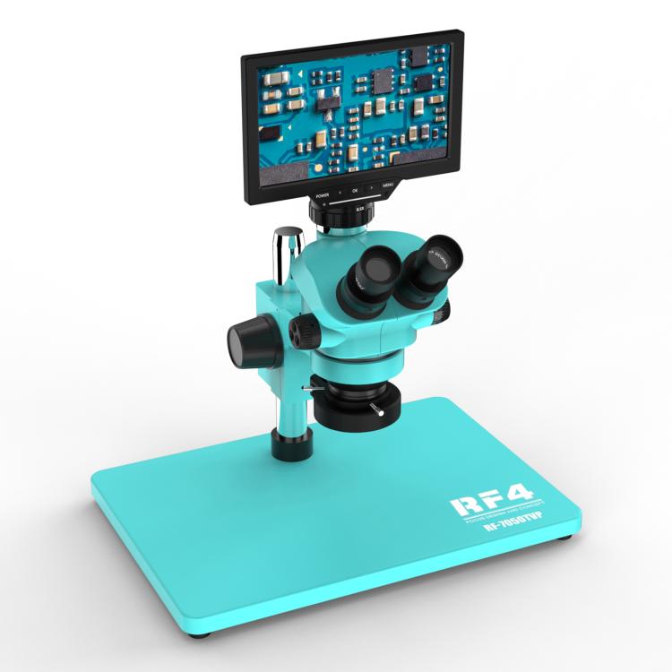 RF4 YS010W Monitor per microscopio industriale HD da 10 pollici e 16 milioni di pixel con funzione Wi-Fi integrata