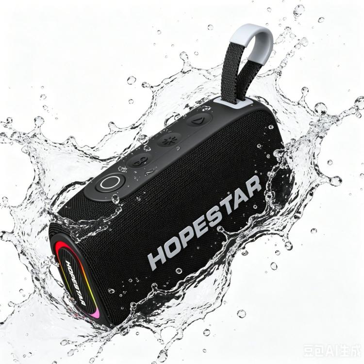 Altoparlante wireless Bluetooth HOPESTAR H67 da 30 W per esterni, impermeabile IPX7.