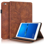 Custodia in pelle orizzontale per Huawei MediaPad M5 e MatePad