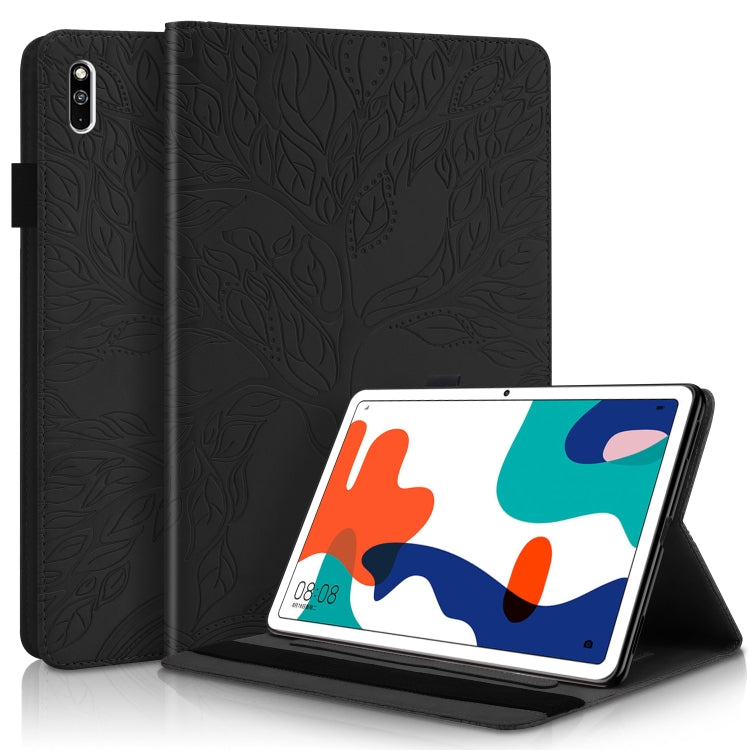 Custodia in pelle orizzontale per Huawei MediaPad M5 e MatePad