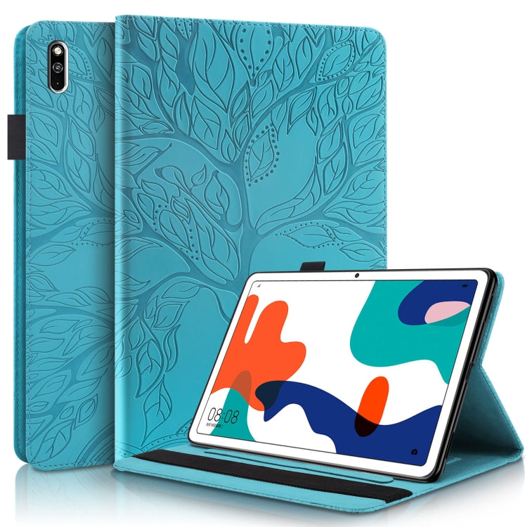 Custodia in pelle orizzontale per Huawei MediaPad M5 e MatePad