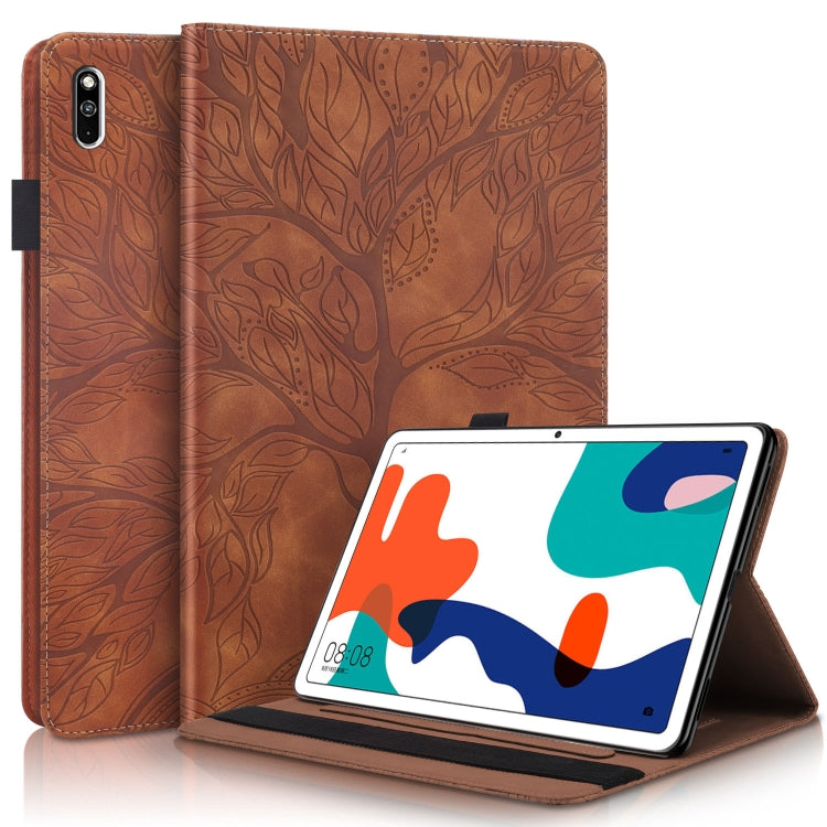 Custodia in pelle orizzontale per Huawei MediaPad M5 e MatePad